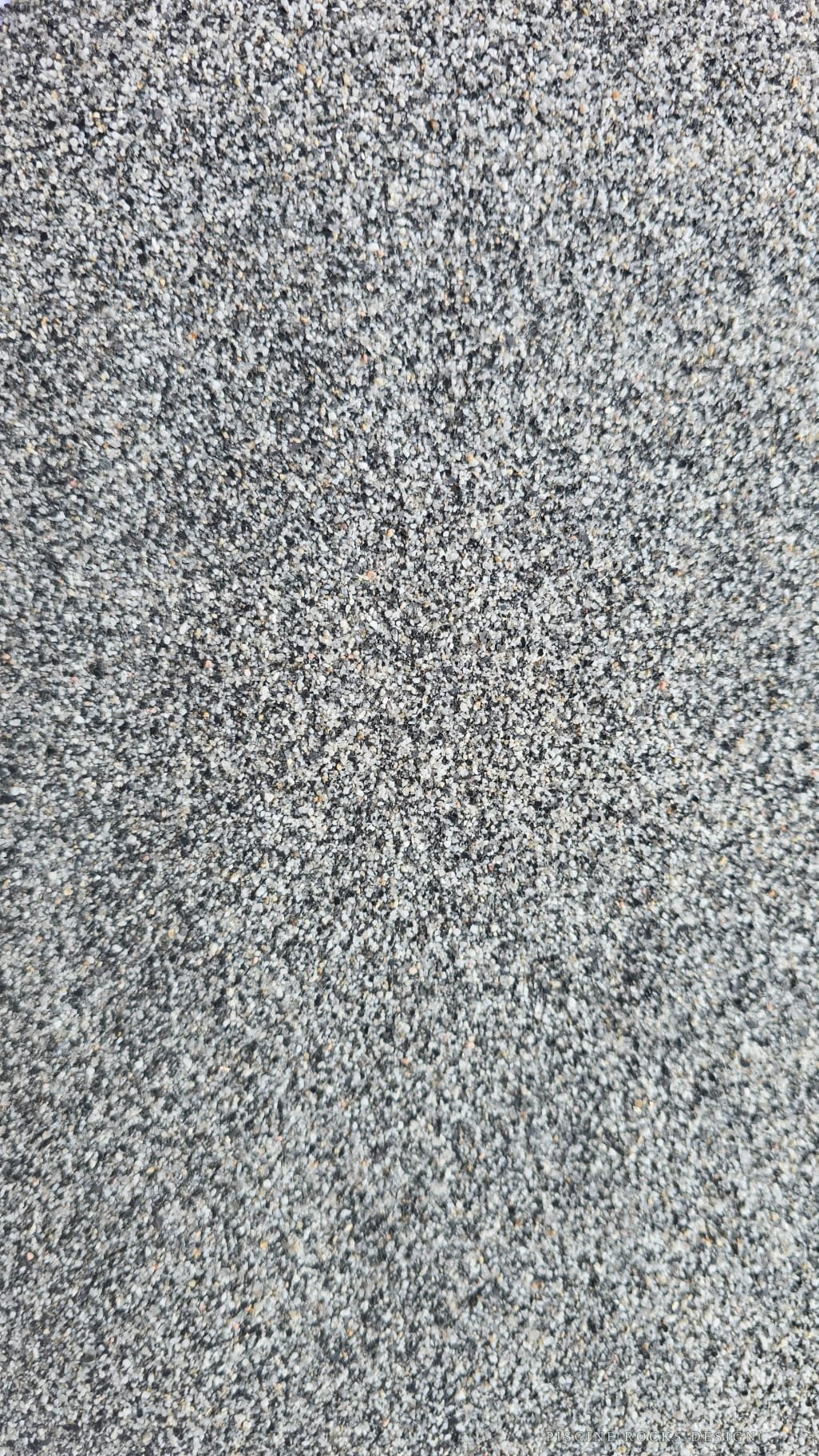 Campione della sabbia Islanda Rocks Design, grigio antracite, visto da vicino